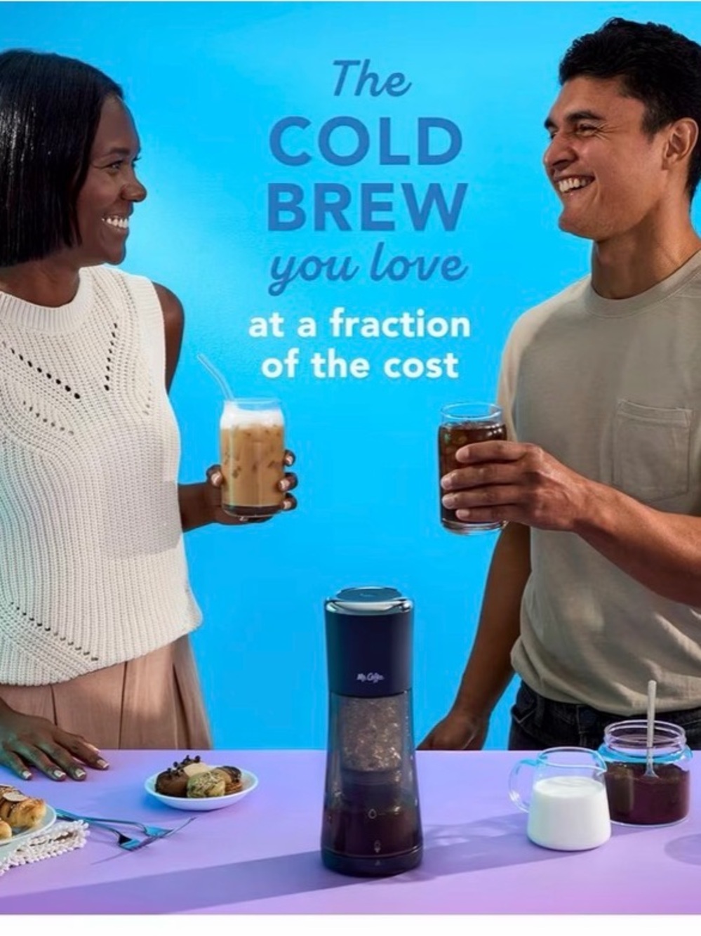 Mr. Coffee® Express Cold Brew Coffee Maker, 10-Minute Cold Brew Coffee Machine,